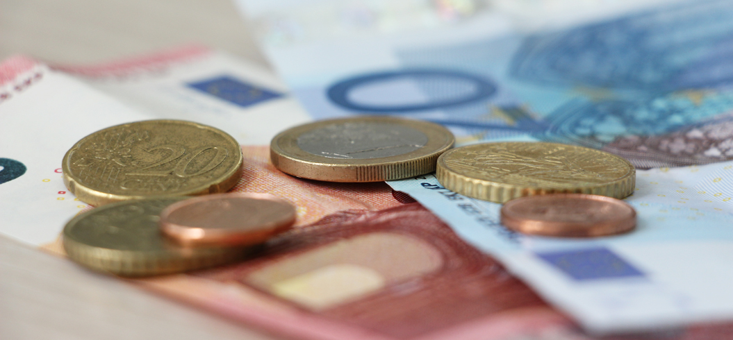 Pièces de monnaie et billets en euros