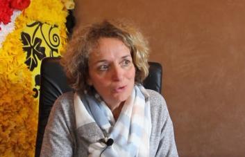 Photo interview de Madame CABESSUT, Maire de Bouloc