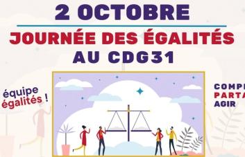 Visuel de communication journée des égalités 2025