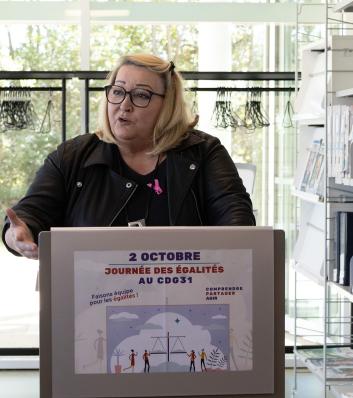 Discours de Sabine Geil-Gomez